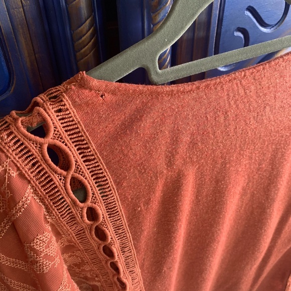 Miss Me Women's Lace T-Shirt Top Shirt Size Medium - Picture 4 of 4